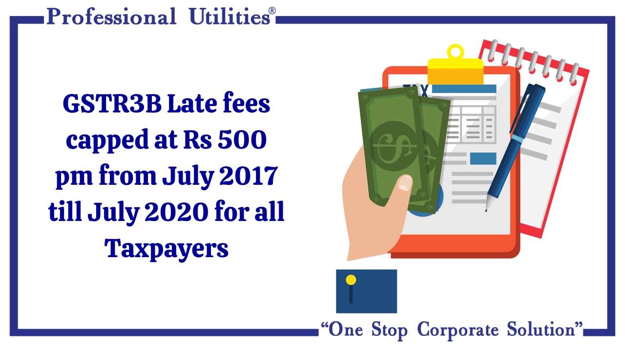 gst 3b late fees capped rs 500